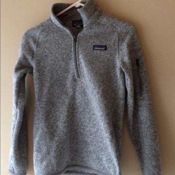 Patagonia Tops - Gray Better sweater half zip Patagonia xs